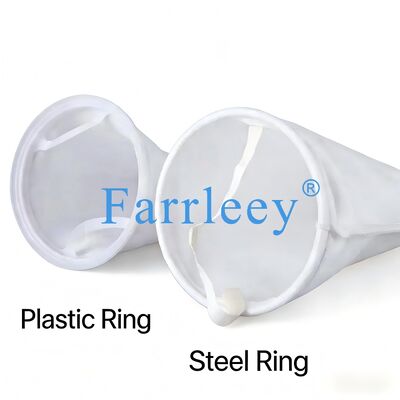 品質 化学処理および工業用ろ過用の1〜200ミクロン定格のプレミアムポリプロピレン液体フィルターバッグ 工場