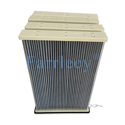 品質 トランプフレーザーダスト収集フィルター,反静的設計,99.95%効率,PTFEで覆われたポリエステルメディア 工場